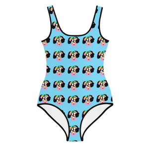 Ice Cream Girl All-Over Print Youth Swimsuit 8-20