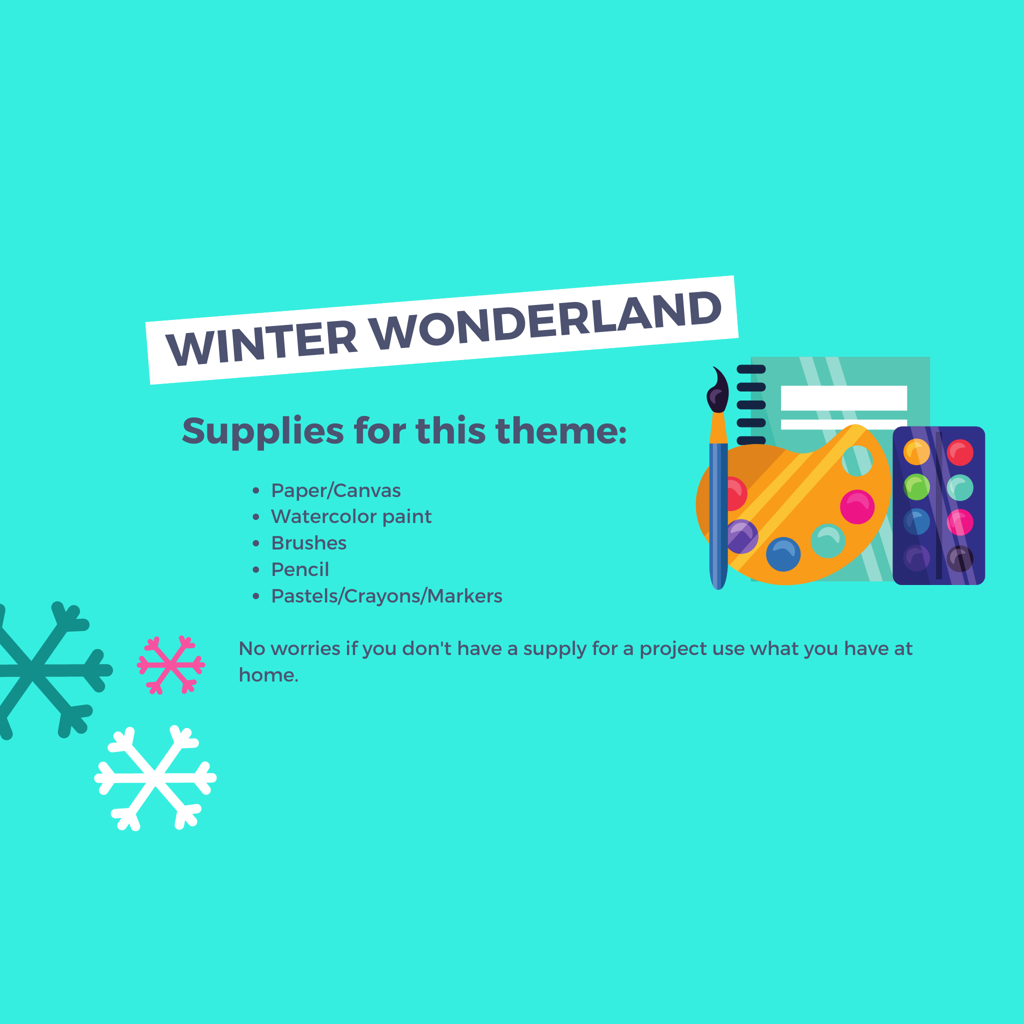 Winter Wonderland Step-By-Step Instructions