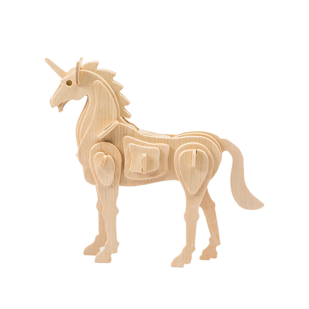 Unicorn 3D STEAM Wooden Puzzles