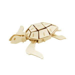 Turtle 3D DIY STEAM Wooden Puzzles
