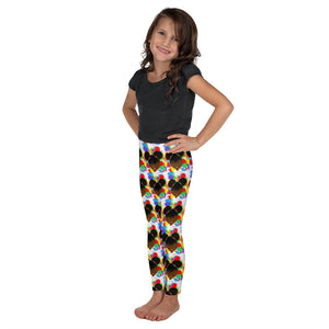 RAINBOW SPLATTER SISTAH Kid's Leggings 2-7