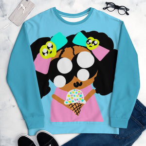 Ice Cream Girl - Adult Unisex Sweatshirt