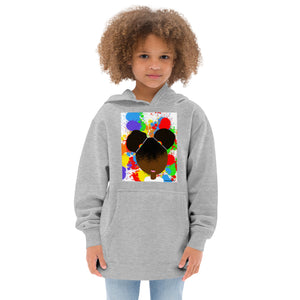 RAINBOW SPLATTER SISTAH Kids fleece hoodie